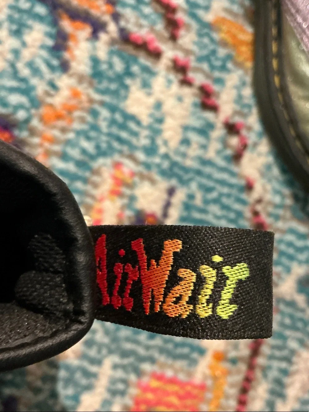 Dr. Martens sparkling iridescent